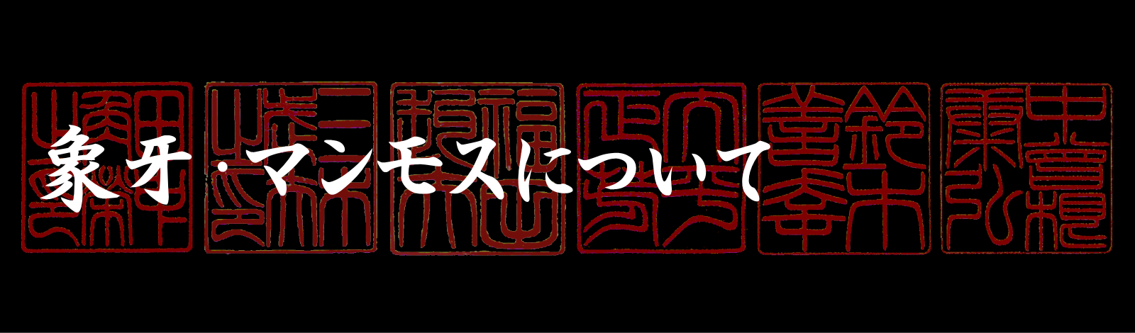 当店で取扱う象牙についての詳しい説明【昭和印鑑工房】